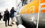 Les #VictoiresBZH souhaitent le meilleur vent possible à l'incroyable Tara Polar Station de la Fondation Tara Océan, baptisée hier à Lorient par le non moins incroyable Thomas Pesquet et qui va pouvoir se préparer pour sa première mission à l'été 2026